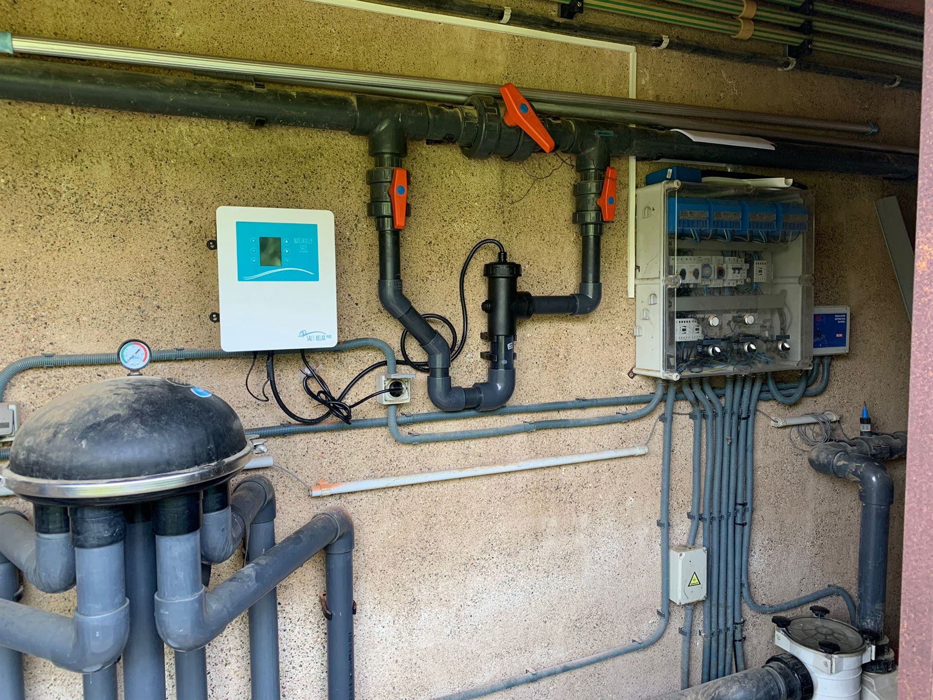 Pool plant room