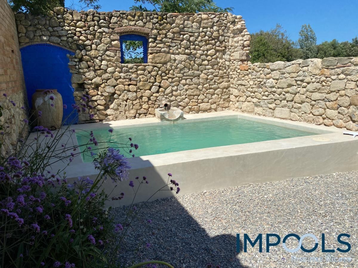 Light pool built by Impools